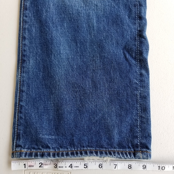 Gap 34 x 30 Standard Fit Blue Jeans 1969 FLAWED - Picture 6 of 7